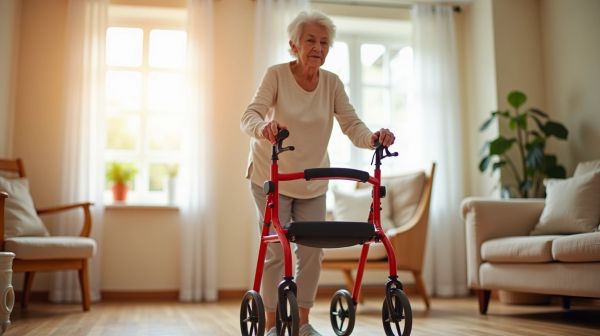 Un rollator pour améliorer votre mobilité en toute sécurité
